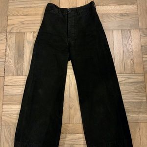 Jesse Kamm Sailor Pants in Black, Size 2